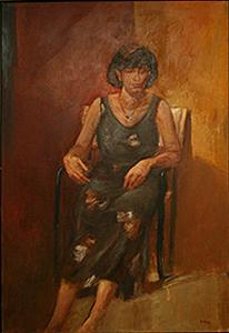 Λήτος Ανδρέας γυναίκα σε καρέκλα